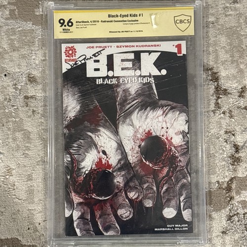 Black Eyed Kids 1CON CBCS 9.6 Witnessed Sig Kudranski 2016 17-12A5B24-017 