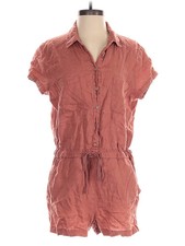 Lou  Grey Women Pink Romper M