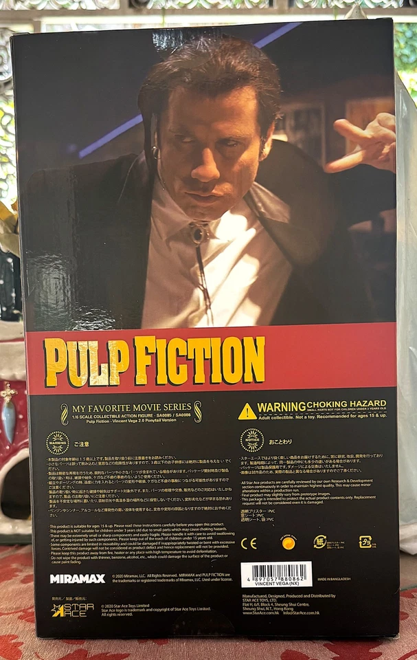 Juguetes Star Ace Vincent Vega 2.0 cola de caballo versión 1/6 Foto 2 de 3