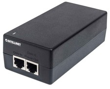 Intellinet Gigabit Ultra PoE Injector, 1 x 60 W Port, IEEE 802.3bt and IEEE 802