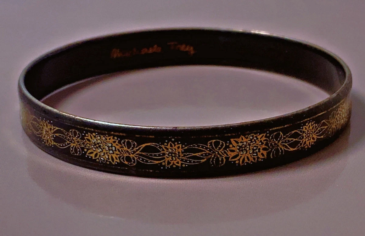Bracelet à breloques ancre marne Agatha fantase métal doré occason