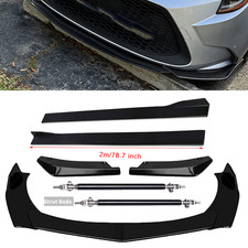 Front Bumper Lip Spoiler Splitter Car Body Rear For Toyota Corolla Camry