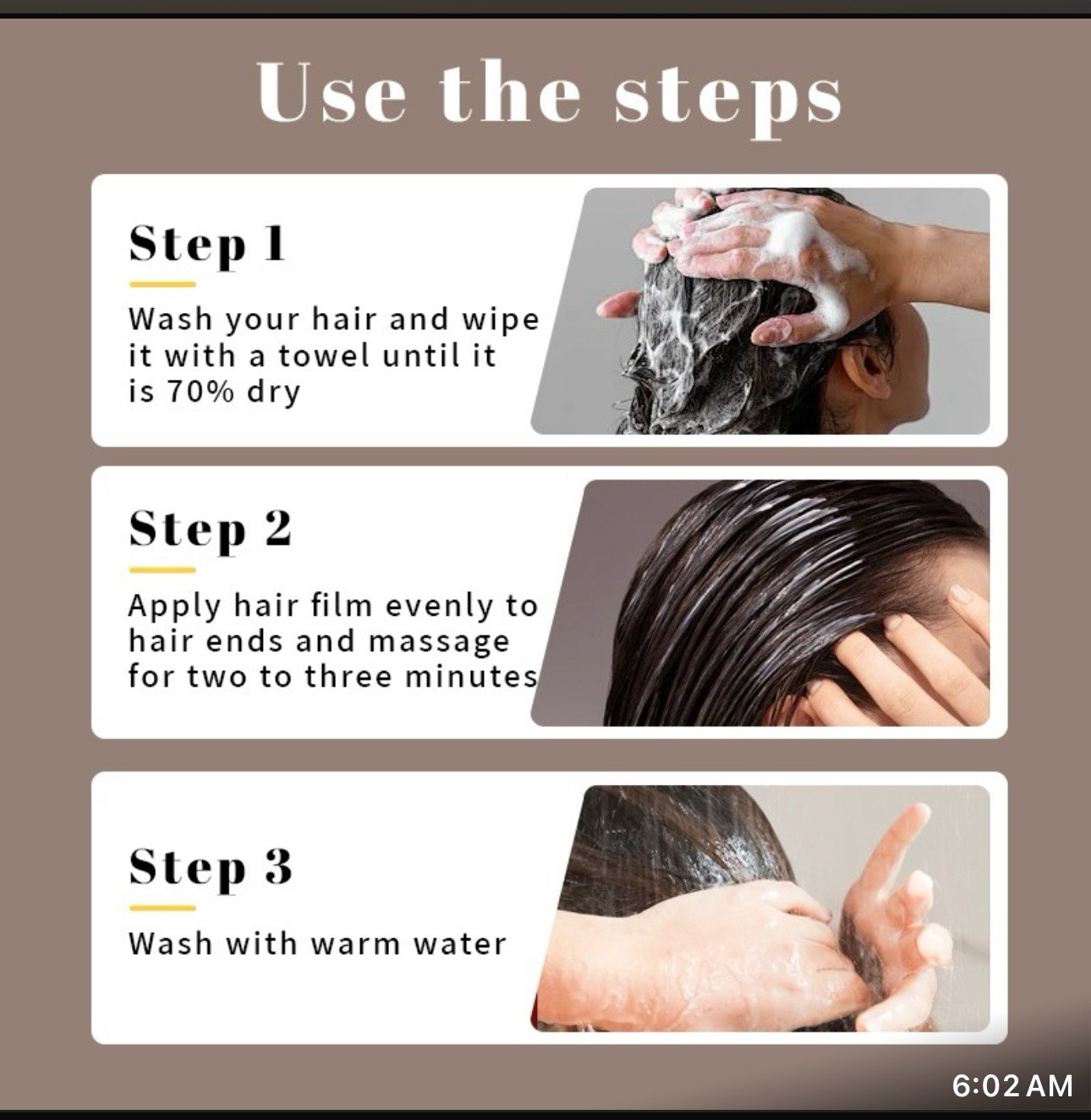 CAIGAIBAI Hair Repair Mask  Maca Pure Essence Collagen  Dry  Damage Hair300ml.