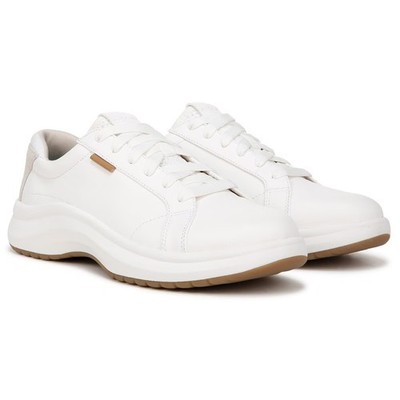 Scholl's Women's White Feel Good Lace Up Sneakers 12M