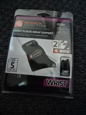 Shock Doctor Handgelenk Sleeve Wickelstütze - klein. Links