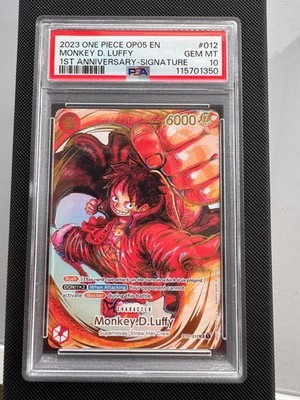 One Piece TCG | Monkey.D.Luffy Firmato Oda (Signed) ENG | ST01-012 ...