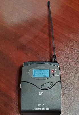 Sennheiser SK100 G4 Wireless Mic Bodypack Transmitter A1 band 470-516 EW100 NICE