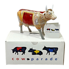 Statuina regalo Cow Parade #9172 La Bovene 2000 Westland con etichetta e scatola
