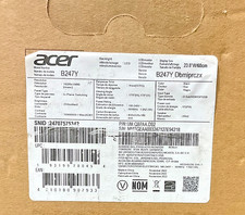 Acer Vero B247Y Monitor UM.QB7AA.D02      NEW OPEN BOX      