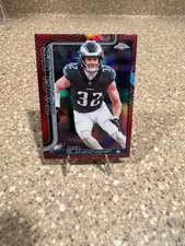 2025 Topps Chrome Pigskin Refractor  Reed Blankenship #251 Eagles Football