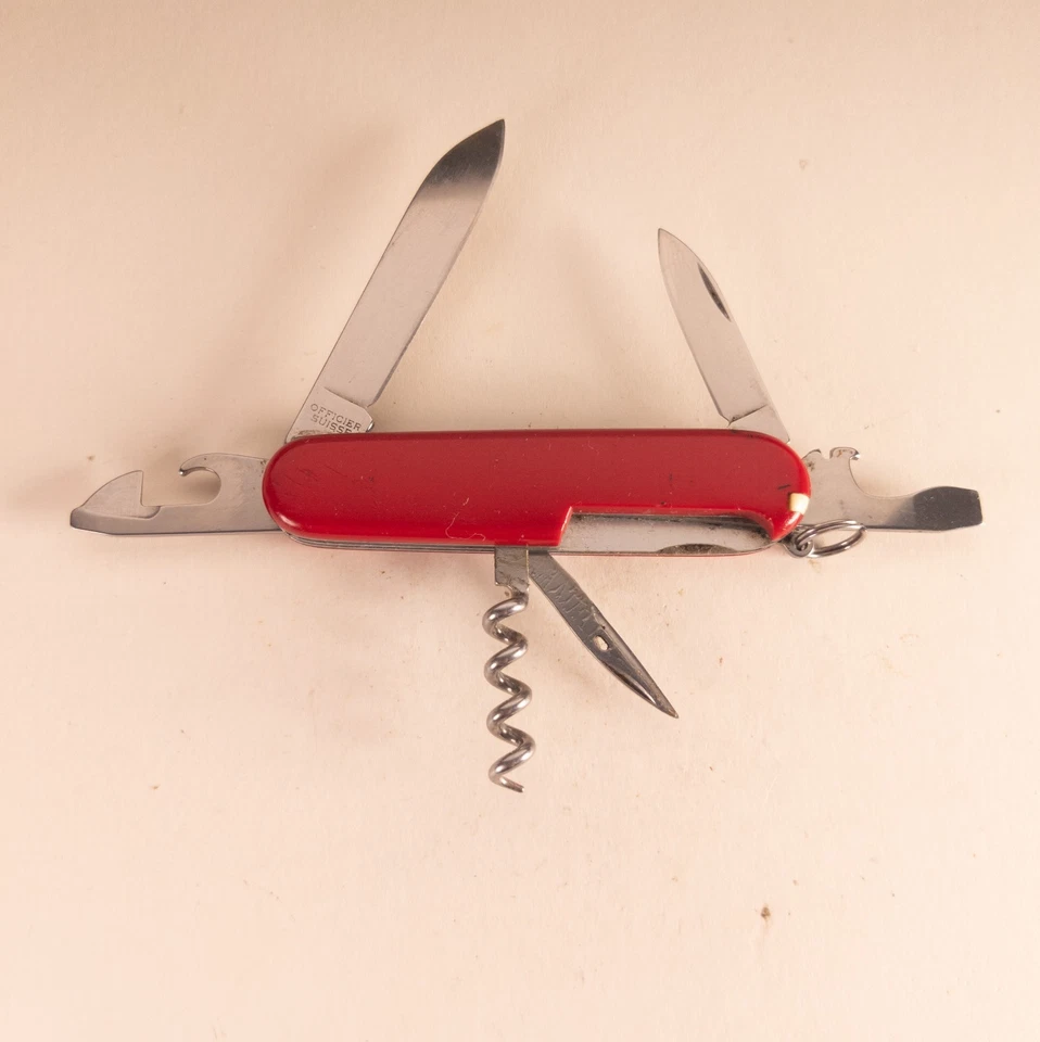 Vintage Victorinox Spartan Swiss Army Knife BIOLOX Logo 1986–1991 91mm - Image 3 of 4