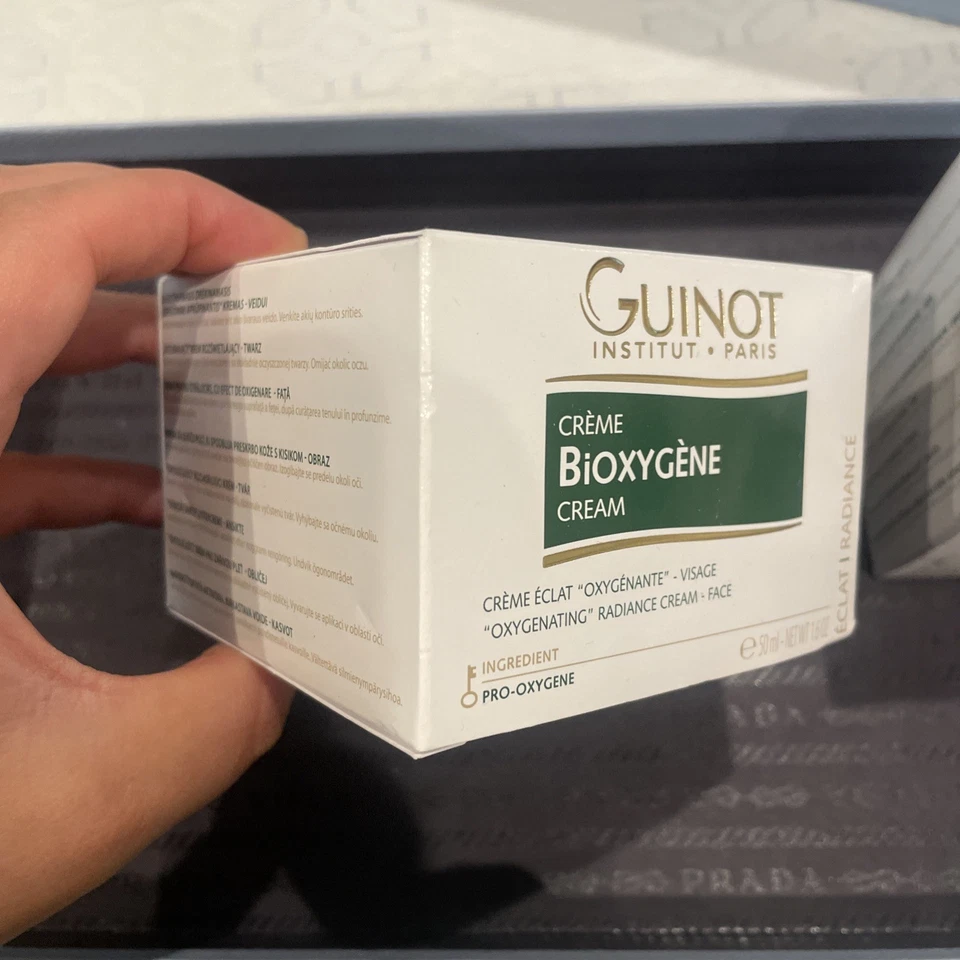 Crema Hidratante Oxigenante Guinot Bioxygene 50 ml (1,6 oz) Totalmente Nueva Foto 2 de 3