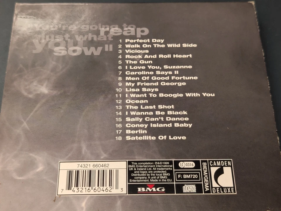 Lou Reed The very Best of Lou Reed 1999 Camden Deluxe Classic Rock Perfect Day - Bild 2 von 2