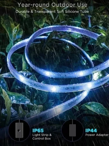 GOVEE H6173 Outdoor Smart LED Strip Light 65.5 ft (20m) IP65 Waterproof - Z03 - Picture 6 of 6