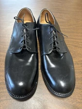 O'Sullivan’s International Shoe Co Men's Black Leather Oxford Dress Shoes 10.5 R