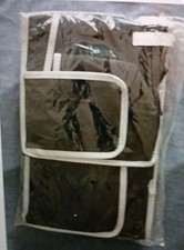 Behind-the-back-seat  Velcroed 4-pocket Storage New