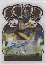2021 Panini Chronicles Crown Royale Rookie Red /75 Pat Freiermuth #CR-23 Auto RC