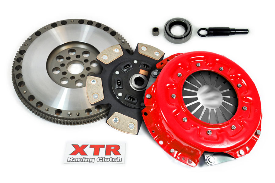XTR STAGE 3 CLUTCH KIT& 15 LBS RACING FLYWHEEL for 90-96 NISSAN
