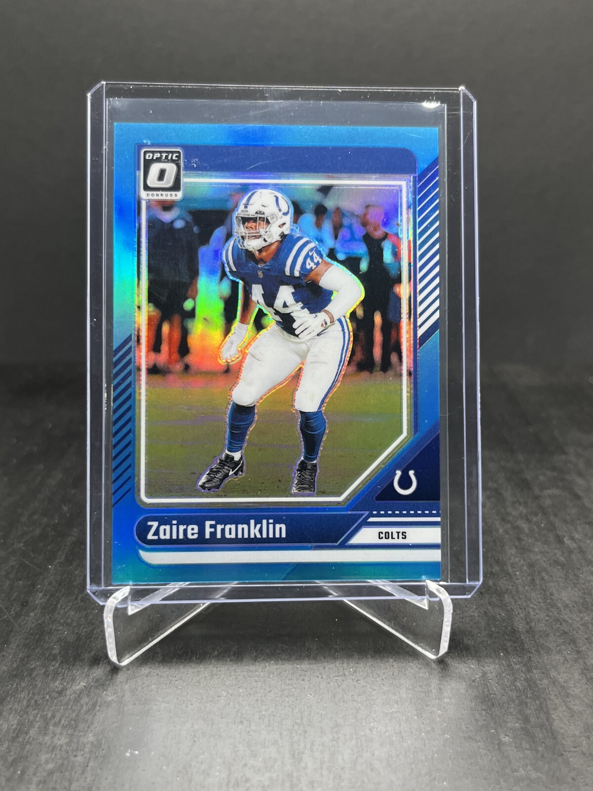 2024 Panini Donruss Optic Football Zaire Franklin Aqua 294/299 #87