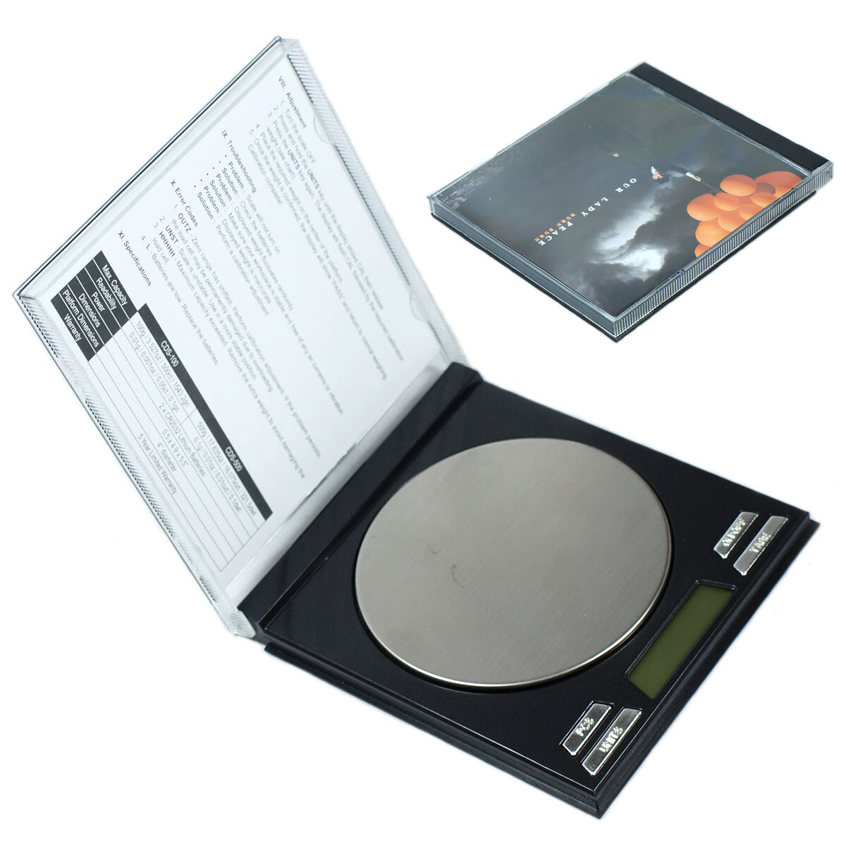 Mini Digital Pocket Scale, 200g/100g x 0.01g Ultra-Mini LCD