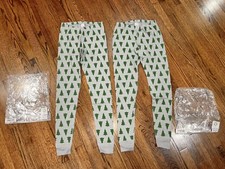 Lot NWT Hanna Andersson Tannenbaum Trees Pajama Pants Women Matching Family