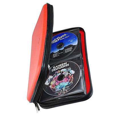 72 Capacity Heavy Duty CD DVD Case Holder Wallet Protective Blu-ray Booklet