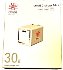 30W  USB-C Black fast charging block