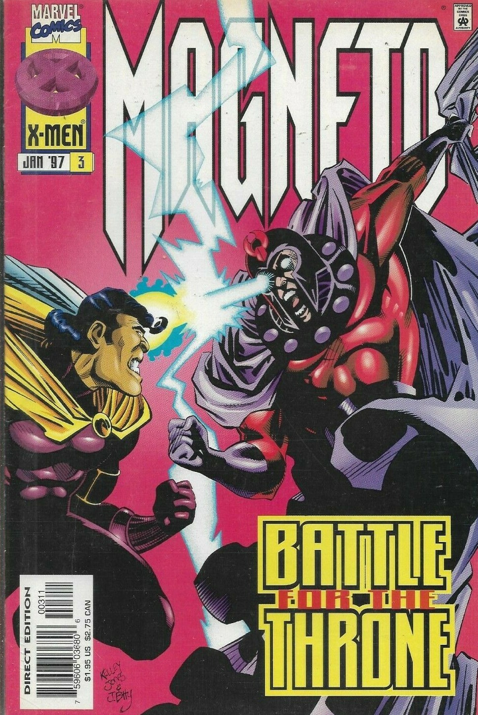 MAGNETO (1996) #3 - Back Issue