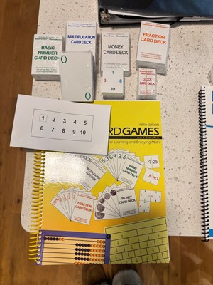 RIGHTSTART Mathematics Level A books, Plus manipulatives