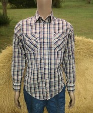Vtg Levi's Mens 1980 USA Olympic Games Plaid Long Sleeve Button Shirt Men's M