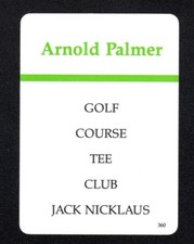 Top Arnold Palmer Golf Cards 29