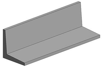 Evergreen Winkelprofil, 350x1,5x1,5 mm, 4 Stück - 291