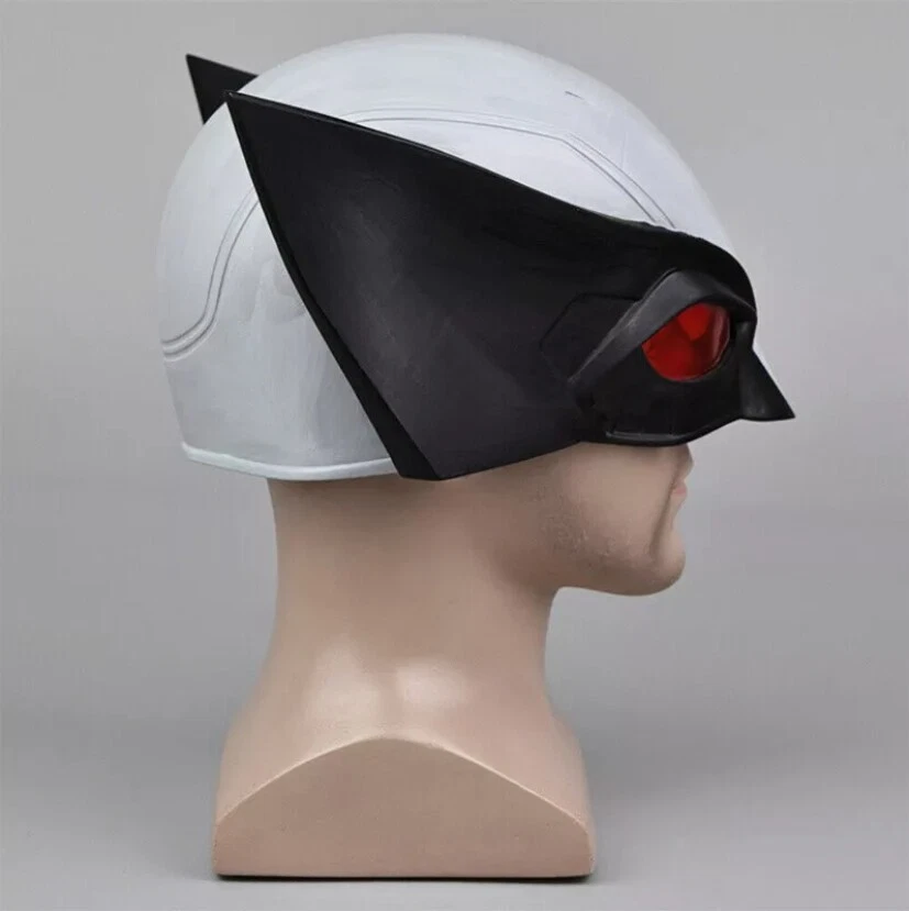 Deadpool 3 X-Force Wolverine Cosplay Gray PVC Helmet Mask Costume Prop Eye Masks - Image 4 of 4