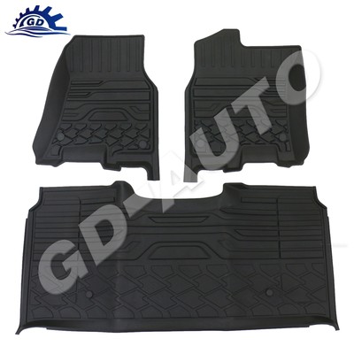 Floor Mats For 2019-2024 Dodge RAM 1500 Crew Cab Liners All Weather Protection