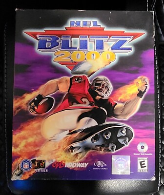 NFL Blitz 2000 RARE RARE NEW UNOPENED WINDOWS SEALED MIDWAY