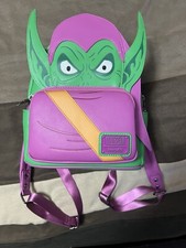 Loungefly Marvel Green Goblin Mini Backpack Green Purple for  display picture 3