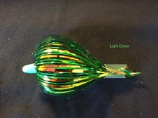 High Percentage Salmon Trolling Fly- UV on Black Series 4” Pack Of 3 Unrigged