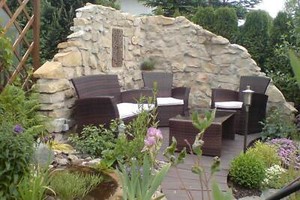 Sandstein Mauersteine 1 Tonne unregelm Sandsteinmauer Trockenmauer