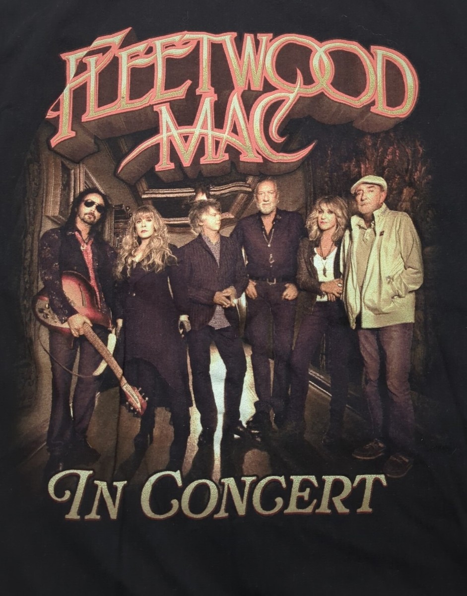 Fleetwood Mac 2018 2019 Black Concert Tour T Shirt Men's XXL ...