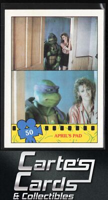 April's Pad 1990 Topps Teenage Mutant Ninja Turtles: The Movie #50
