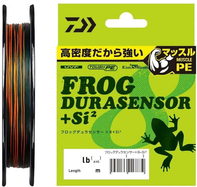 Daiwa Pe Line Uvf Frog Dura Sensor X8 Si2 53lb 4150m For Sale Online Ebay