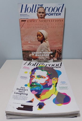 9 Issues Of The Hollywood Reporter 08/2021~ 12/2021 +10 advertisements copies - Picture 5 of 8