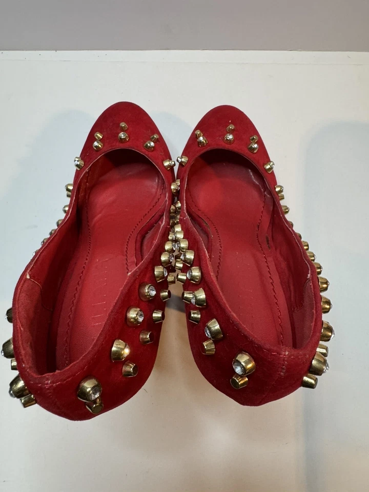 Zapatos de salón para mujer Liliana rojos talla 6,5 Foto 4 de 4