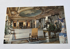 Vtg Florida Postcard Henry Flagler Museum Palm Beach Marble Room