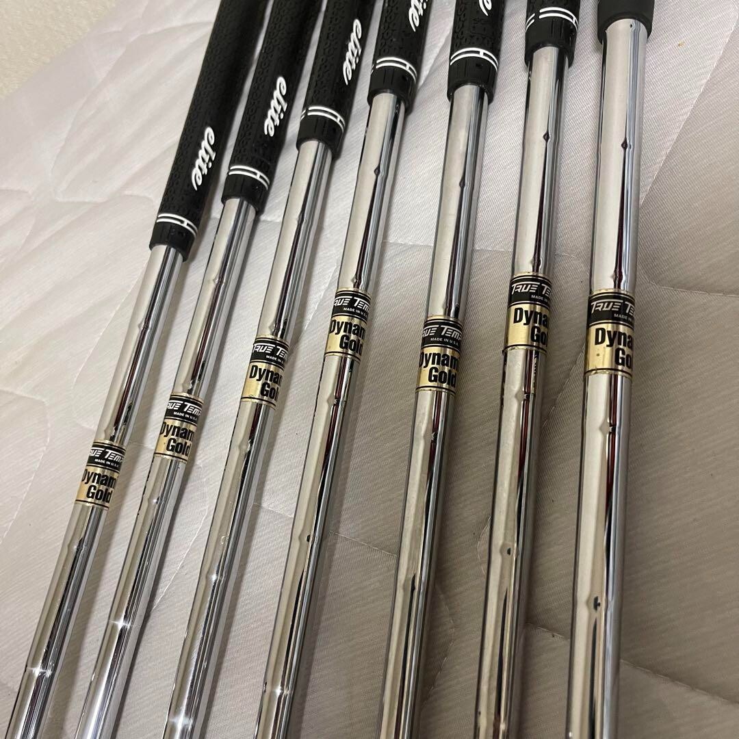 Lefty Mizuno MP68 Iron Set 7pcs 4Pw Flex S Stiff Dynamic Gold S200 eBay