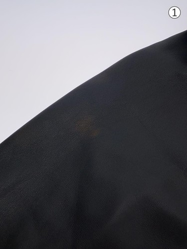 Acne Studios Jacket leather sheepskin black 44 Used - Picture 7 of 8