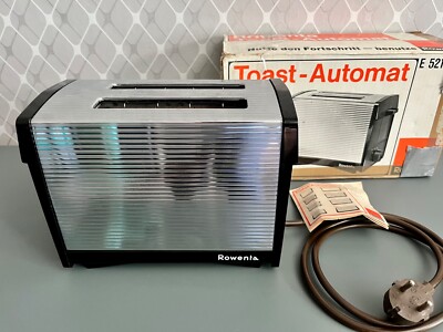 ROWENTA Toaster Typ: E5218 (AD) 1000W, Retro Klassiker, 70 s, VINTAGE Brotröster