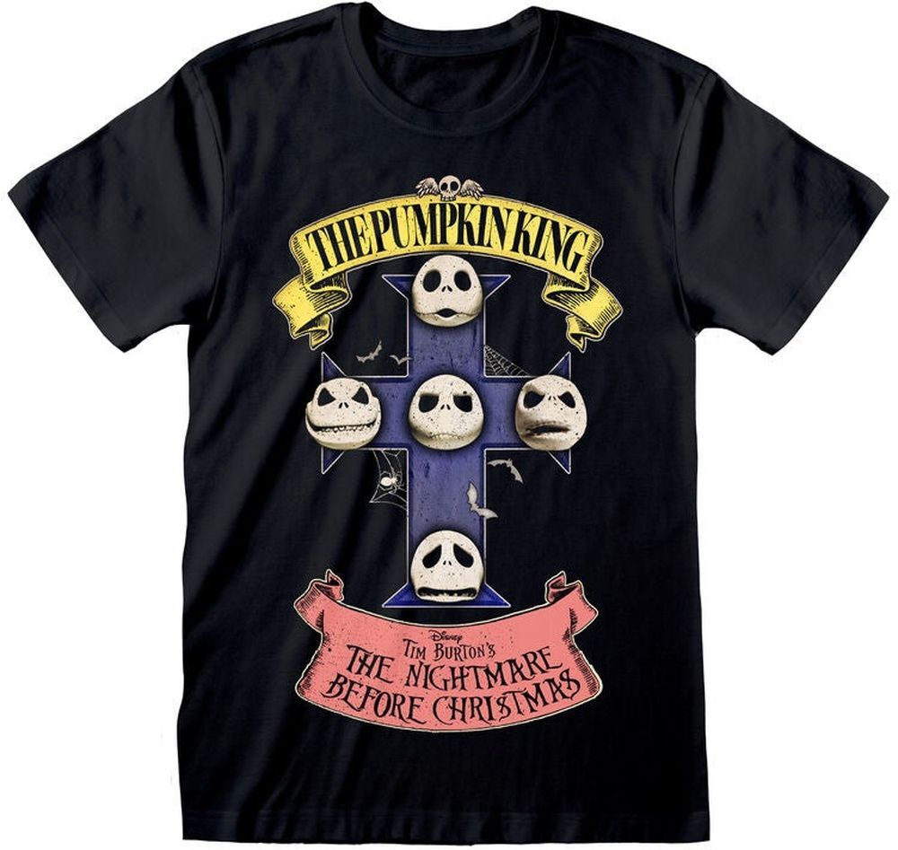 Футболка Кошмар перед Рождеством с изображением короля тыкв NBX08775TSB