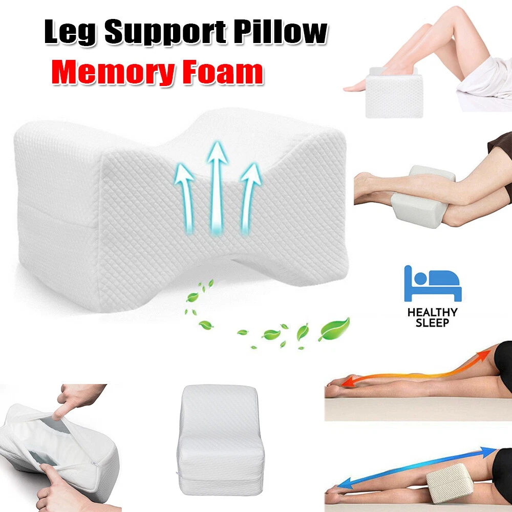 Knee Leg Pillow Sleep Cushion Support Between Side Sleeper Rest w