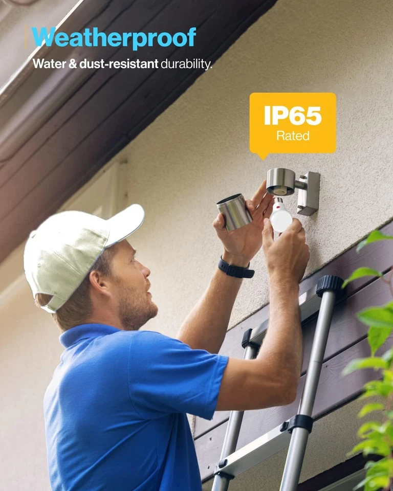 Sunco 6 Pack Dusk to Dawn Light Bulbs Outdoor, Sensor A19 LED Light Bulb, Auto - Image 3 of 4